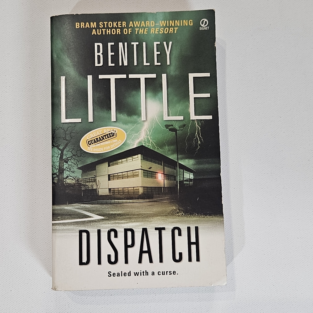 Dispatch By Bentley Little‎ Award Winning Horror Novel Paperback Fiction 2005